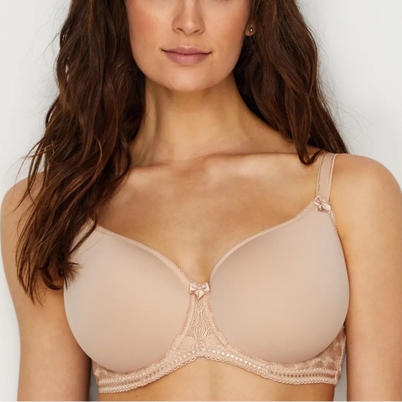 Like New Panache Cari underwire t-shirt bra, size 32G nude - Picture 9 of 12